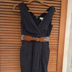 Black & White Polka Dot Dress